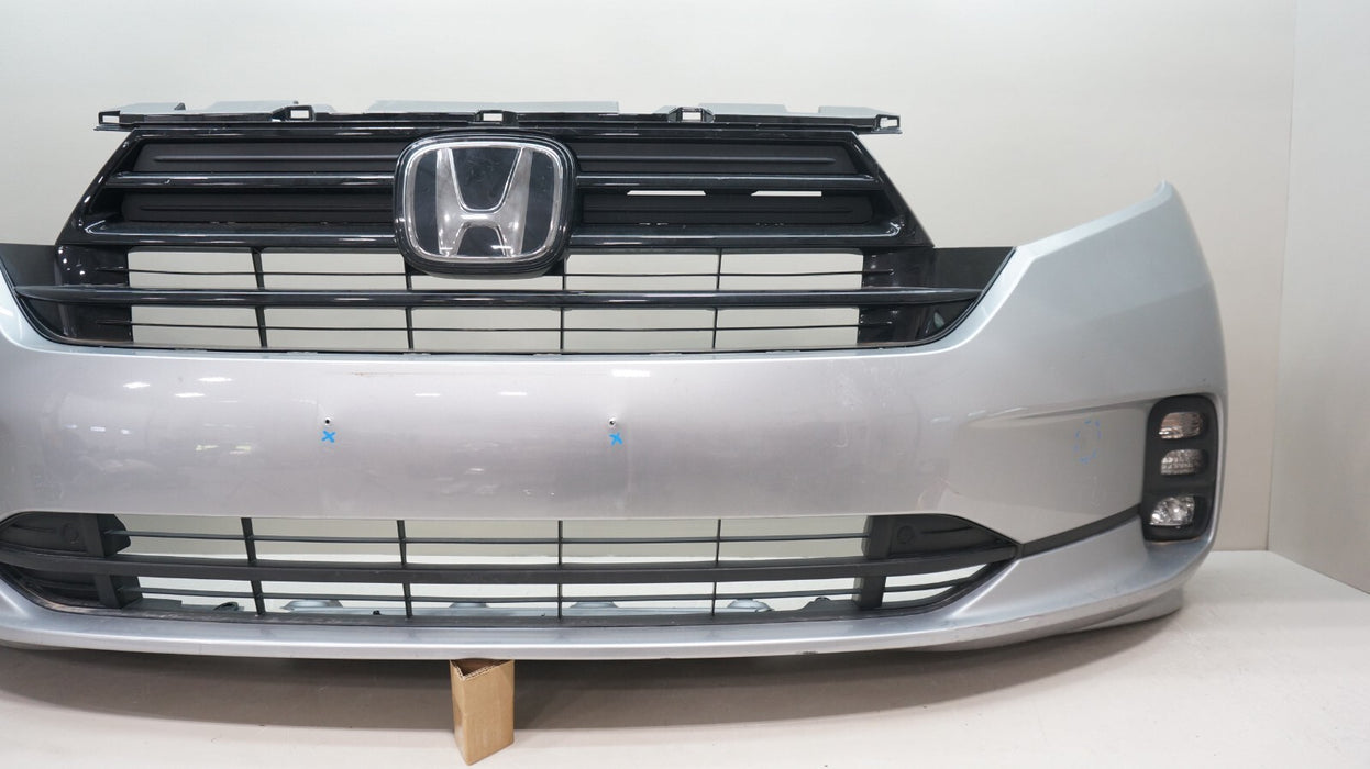 2021-2023 HONDA ODYSSEY FRONT BUMPER COVER PANEL WITH GRILLE OEM 71101-THR-A500