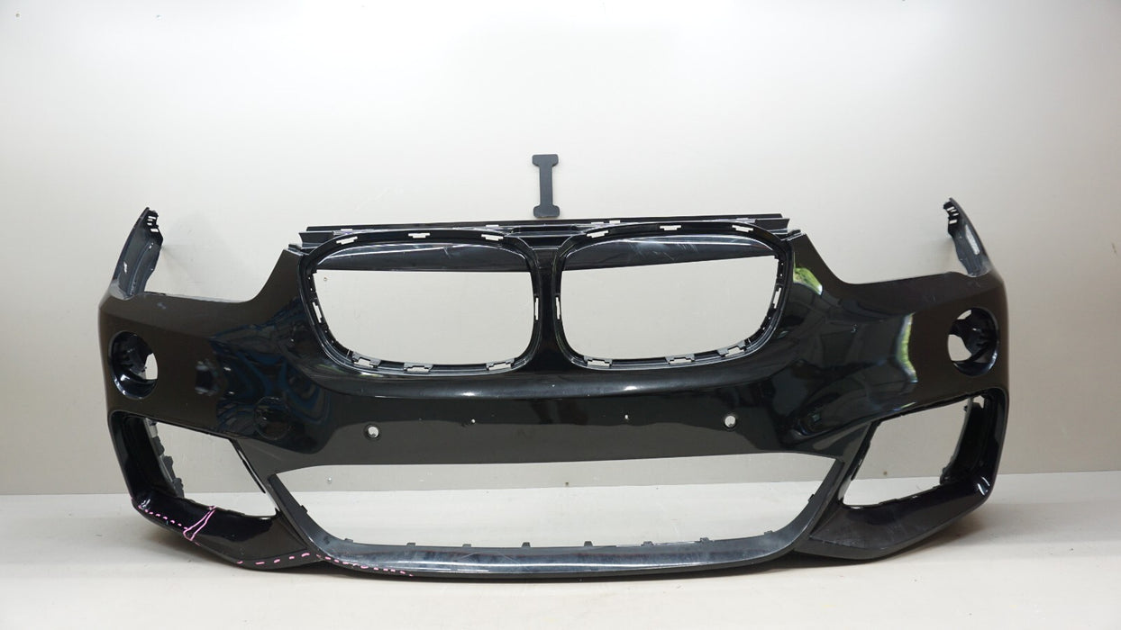 2016-2019 BMW X1 F48 M PACKAGE FRONT BUMPER COVER W/ SENSOR HOLE OEM 51118059898
