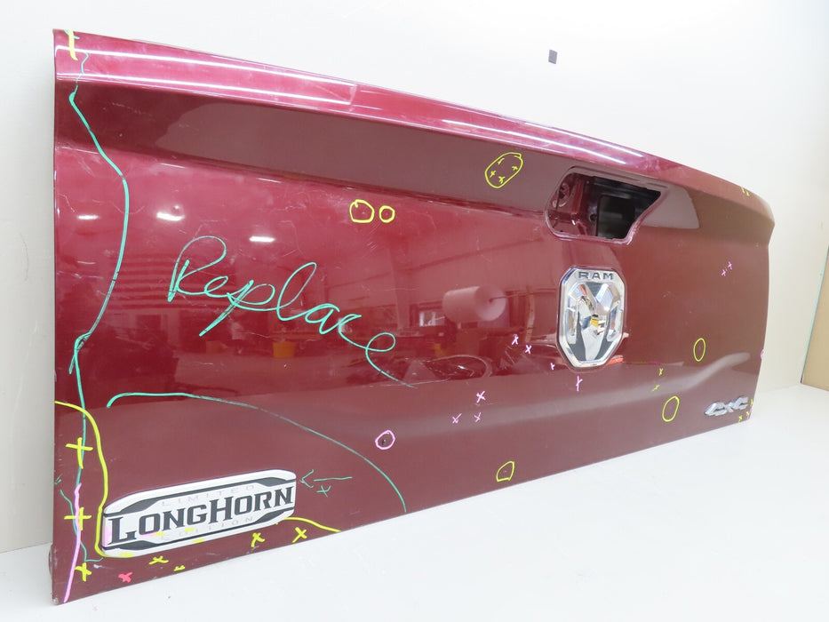 2021-2022 DODGE RAM 2500 3500 LIMITED LONGHORN 4X4 REAR TAILGATE W/ EMBLEM OEM