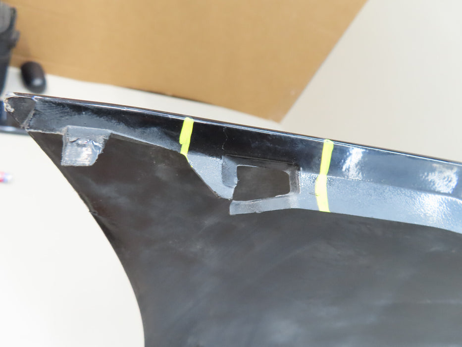 2014-2019 FORD FIESTA REAR BUMPER COVER OEM D2BB-17906