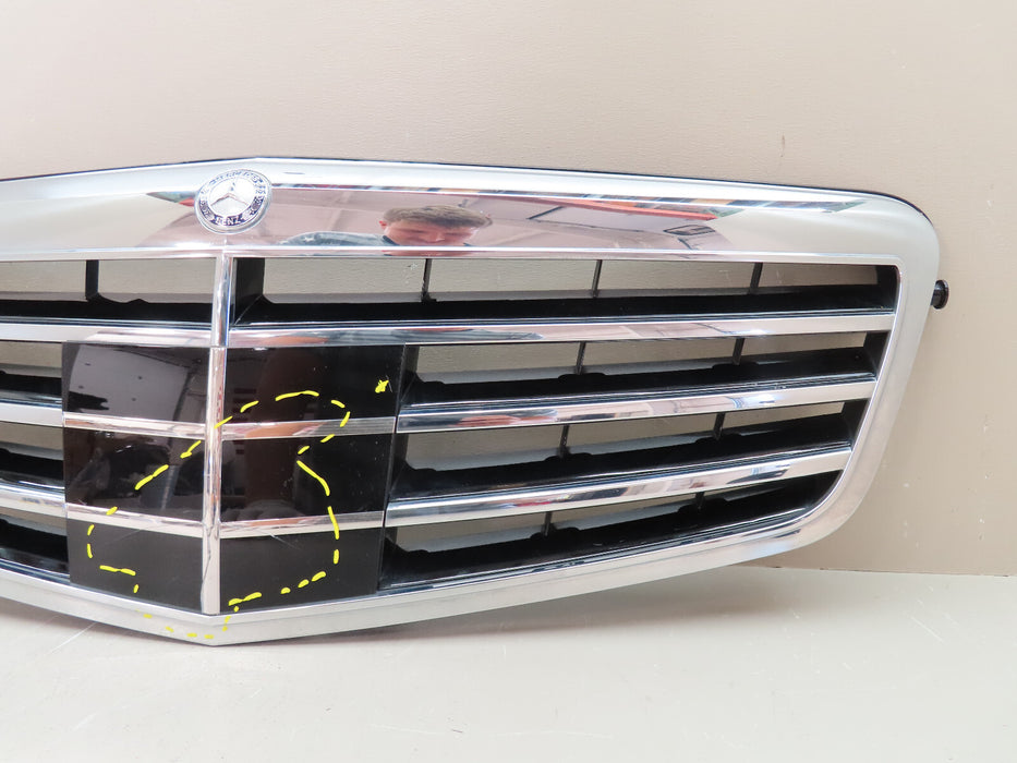 2010-2013 MERCEDES-BENZ S350 S400 S550 S63 AMG FRONT RADIATOR GRILLE GRILL OEM