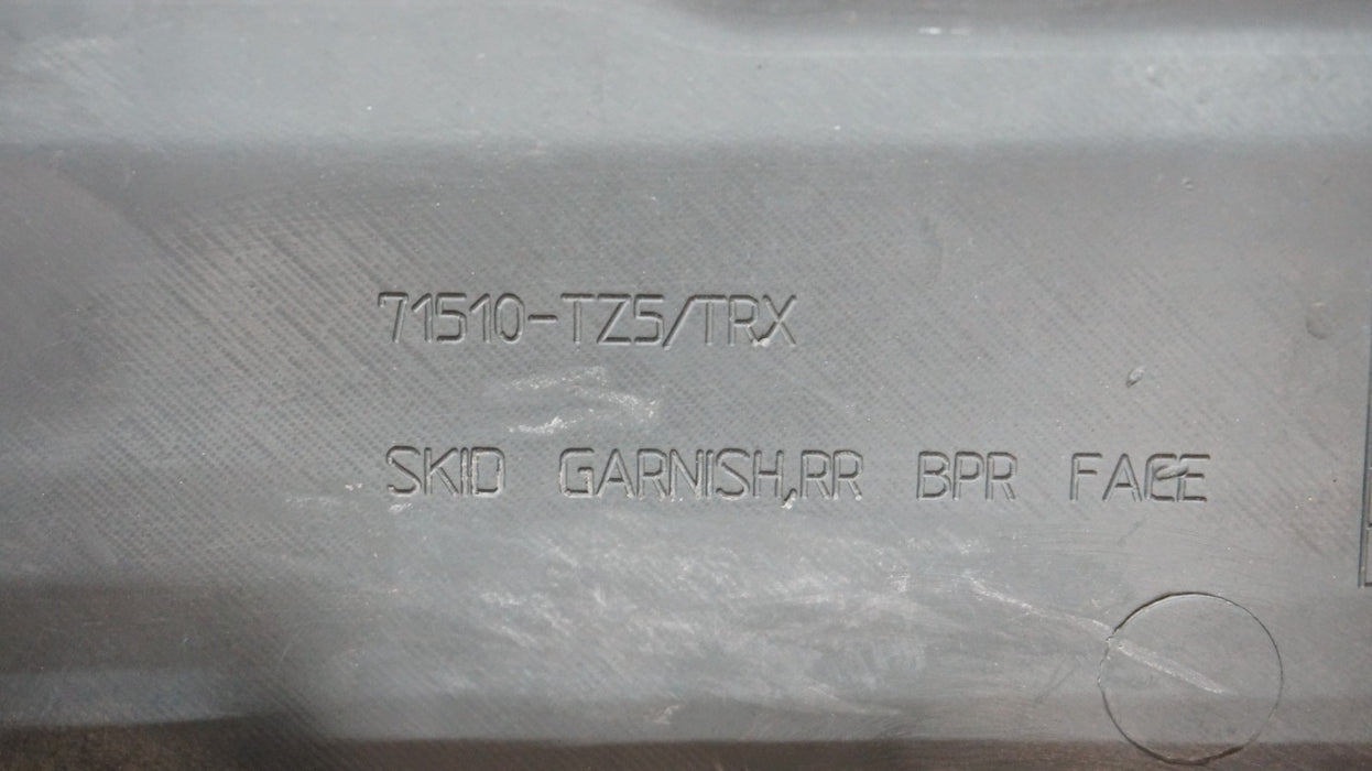 2017-2020 ACURA MDX REAR LOWER BUMPER COVER VALANCE 71510TZ5 OEM