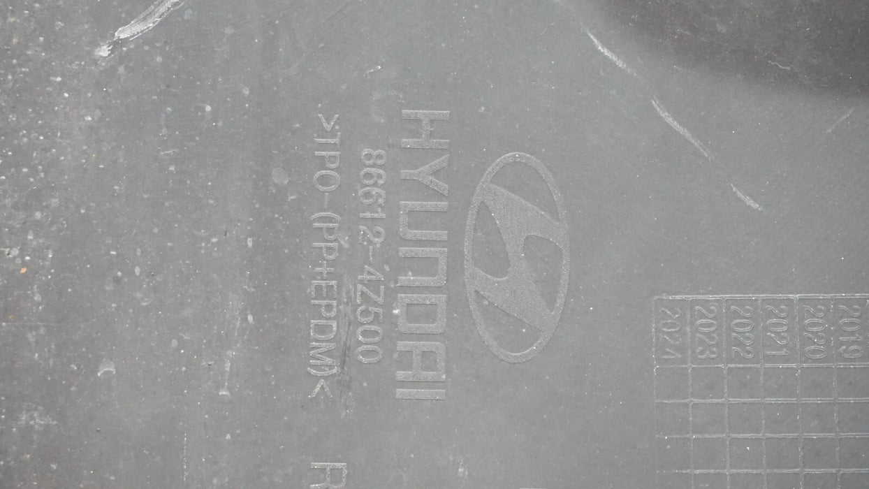 2017-2018 HYUNDAI SANTA FE SPORT REAR LOWER BUMPER COVER 86612-4Z500 OEM