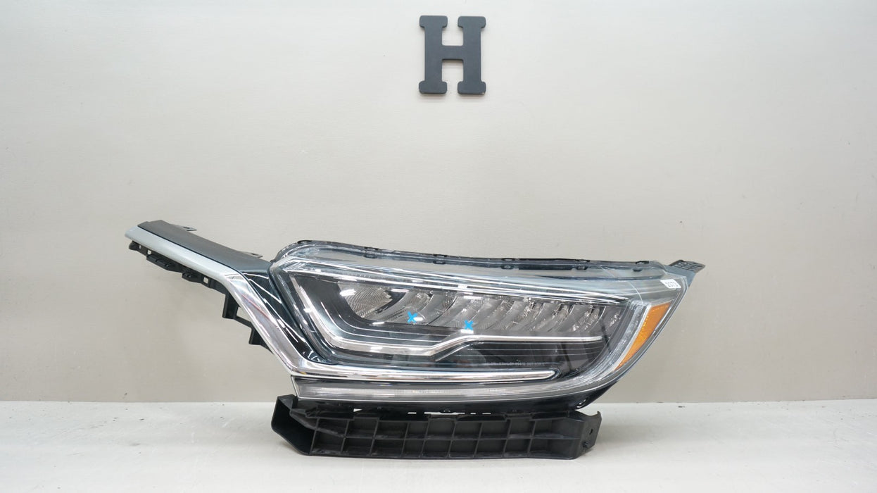 2017-2022 HONDA CR-V CRV FRONT LEFT DRIVERS SIDE LED HEADLIGHT W/ TRIM OEM