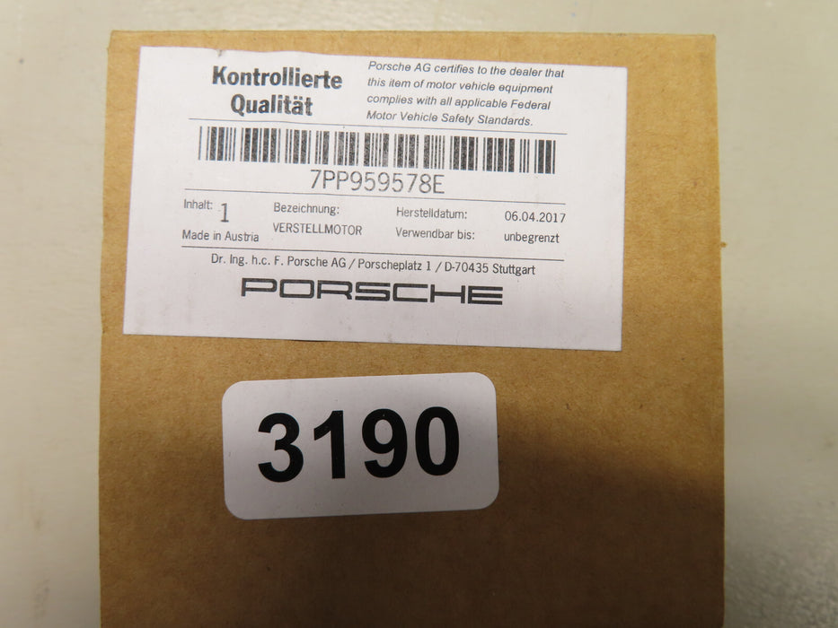 PORSCHE BOXTER CAYMAN CAYENNE 7PP959578E MIRROR DRIVE MOTOR OEM