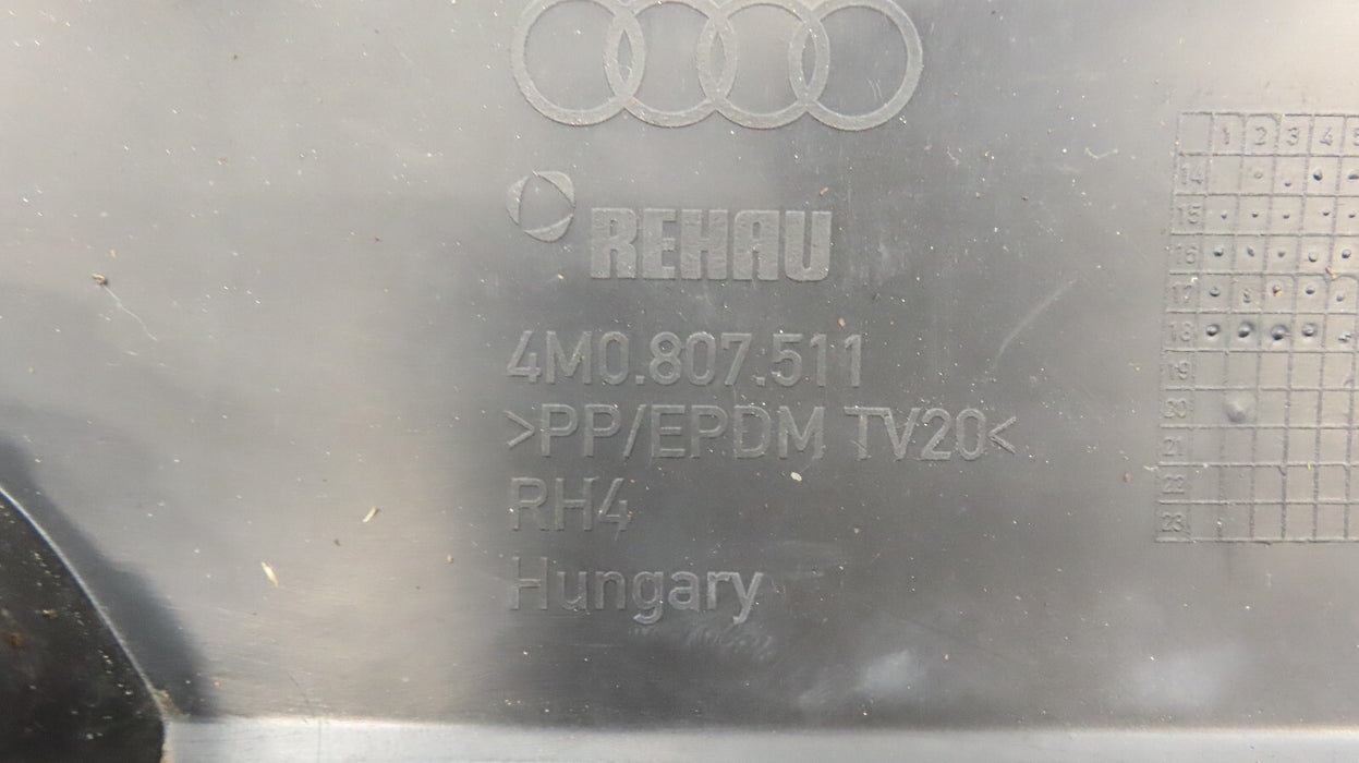 2017-2024 AUDI Q7 SQ7 REAR BUMPER COVER  OEM 4M0807511