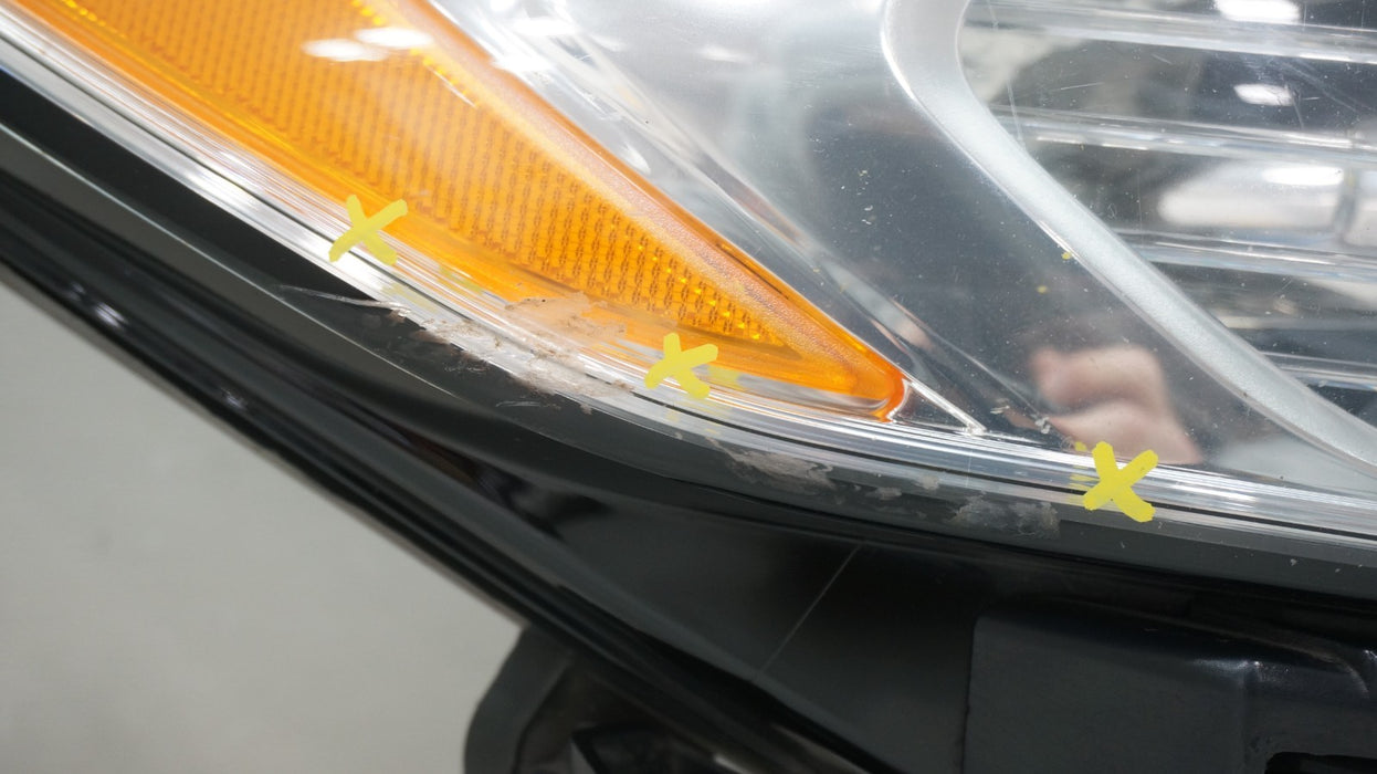 2013-2016 FORD FUSION FRONT RIGHT SIDE HALOGEN HEADLIGHT OEM DS73-13W029-CD