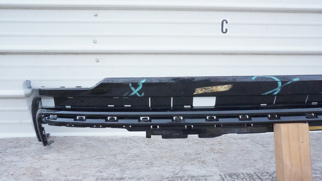 2019 AUDI Q8 S-LINE REAR BUMPER COVER LOWER SPOILER VALANCE 4M8807527D OEM 19
