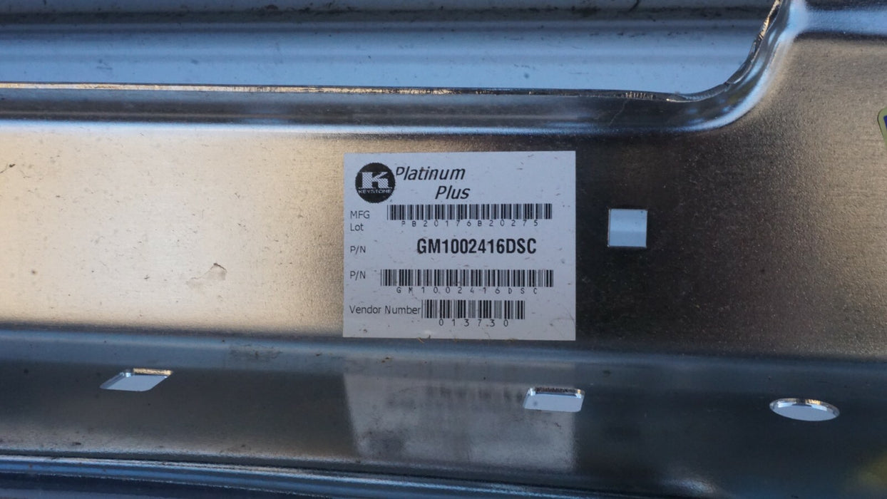 2003-2007 CHEVROLET SILVERADO 1500 2500 FRONT BUMPER CHROME CAPA AFTERMARKET