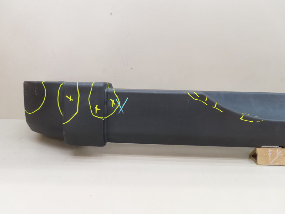2007-2017 JEEP WRANGLER JL REAR BUMPER COVER OEM 1BD22RXFAE