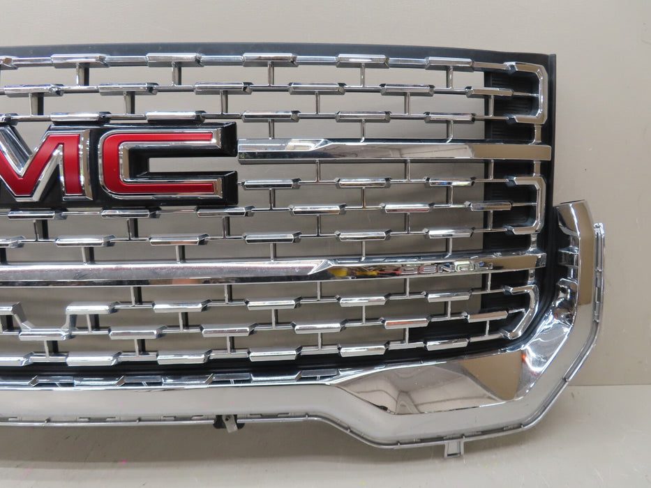 2020-2022 GMC ACADIA DENALI FRONT RADIATOR GRILLE W/ EMBLEM BADGE OEM 84818781