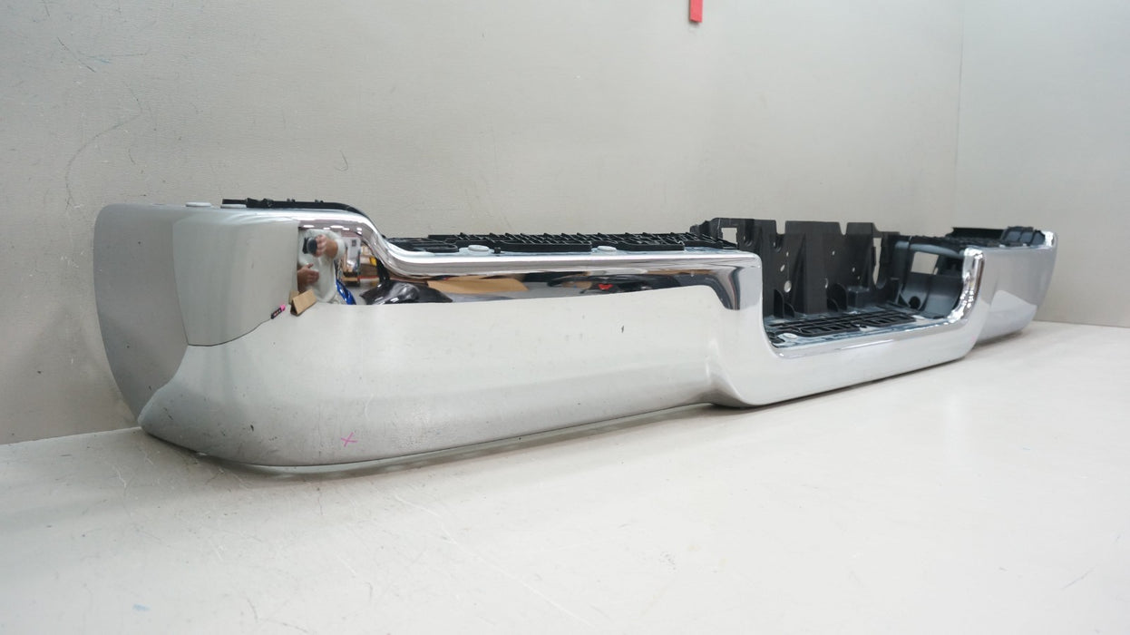 2019-2024 DODGE RAM 2500 3500 REAR CHROME METAL BUMEPR COVER 68576316AA OEM