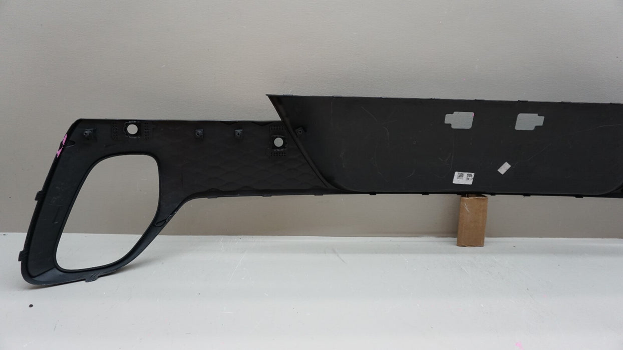 2021-2023 HYUNDAI GENESIS GV70 2.5T REAR LOWER BUMPER VALANCE W SENSOR HOLE OEM