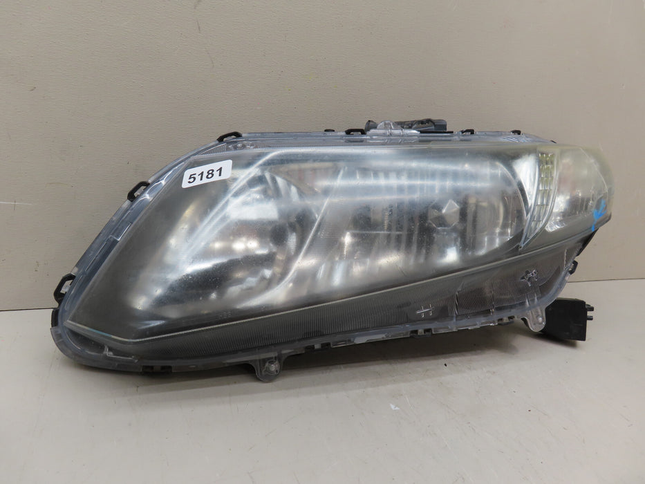 2012-2015 HONDA CIVIC SEDAN LEFT DRIVER SIDE HEADLIGHT LAMP HALOGEN OEM