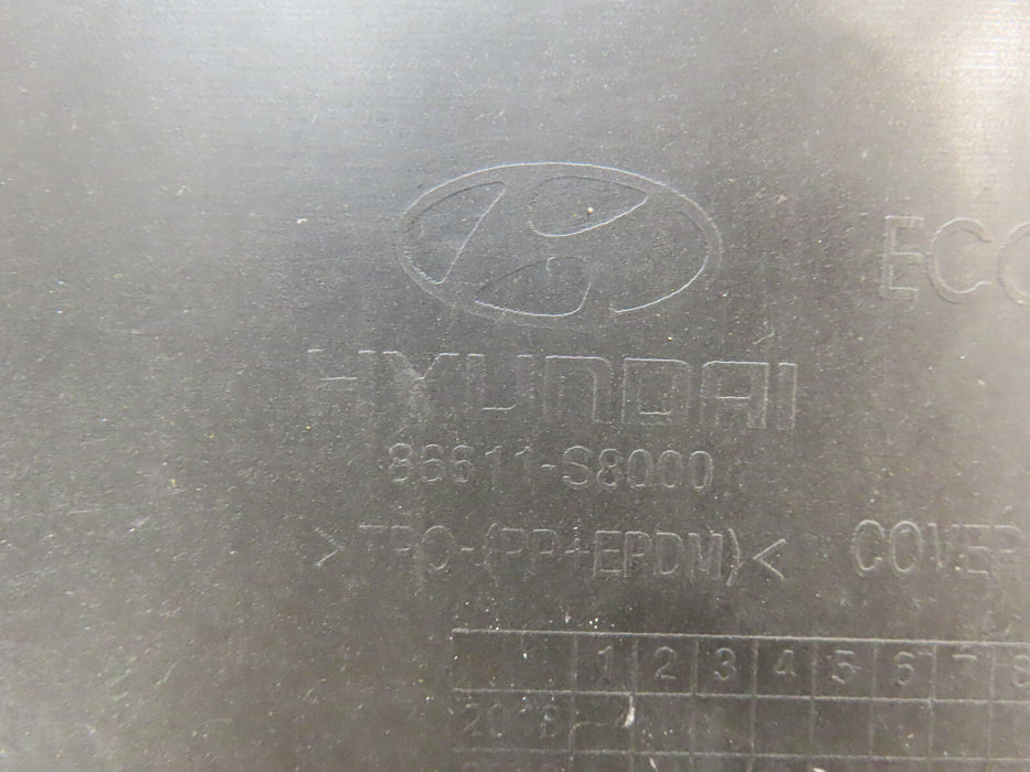 2020-2022 HYUNDAI PALISADE REAR BUMPER COVER W/SKID PLATE OEM 86611-S8000