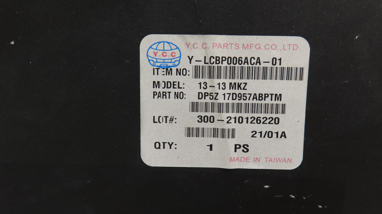2013-2015 LINCOLN MKZ FRONT BUMPER COVER ATERMARKET