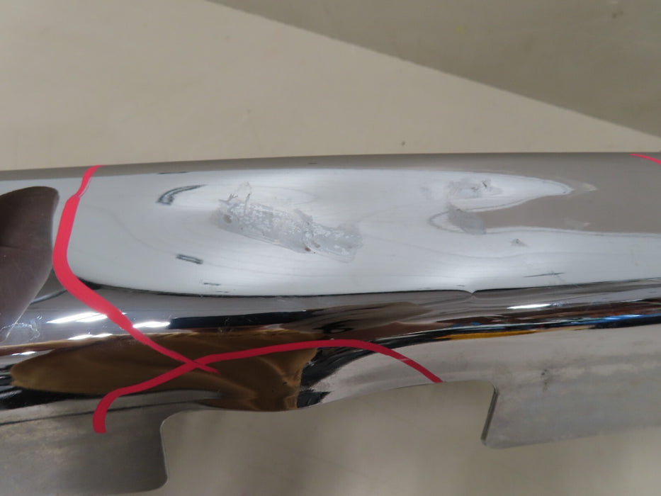 2011-2018 DODGE RAM 1500 PICKUP REAR METAL BUMPER STEP PLATE PAD COVER PANEL OEM
