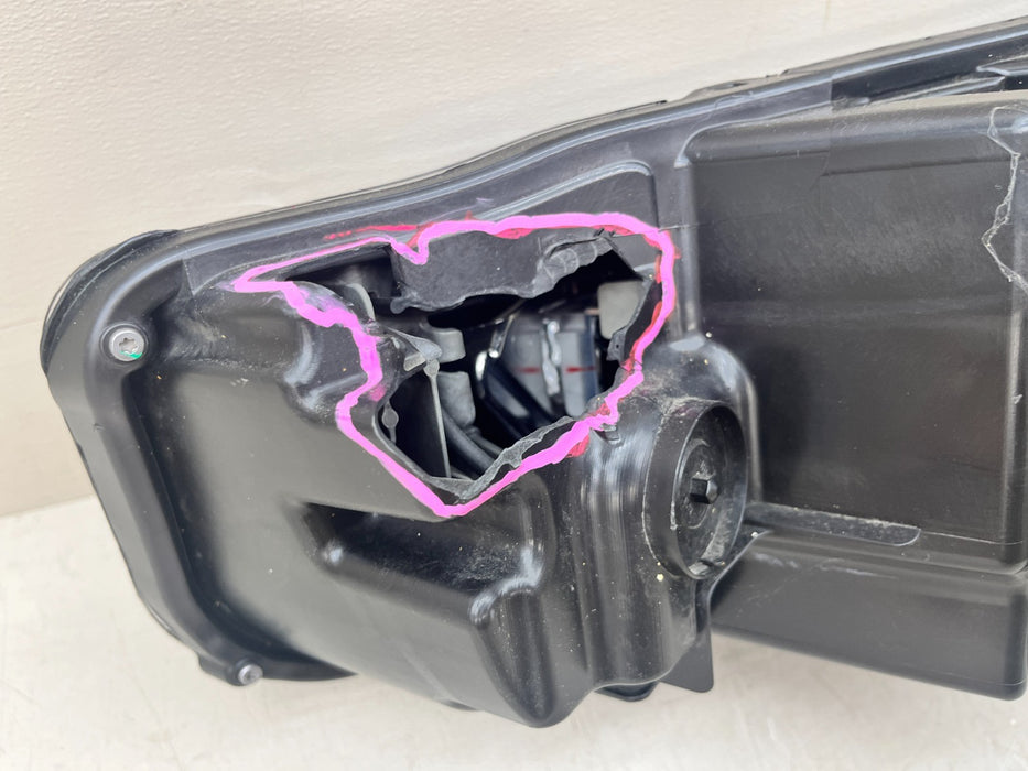2019-2025 ACURA RDX LED RIGHT PASSENGER HEADLIGHT CHROME OEM