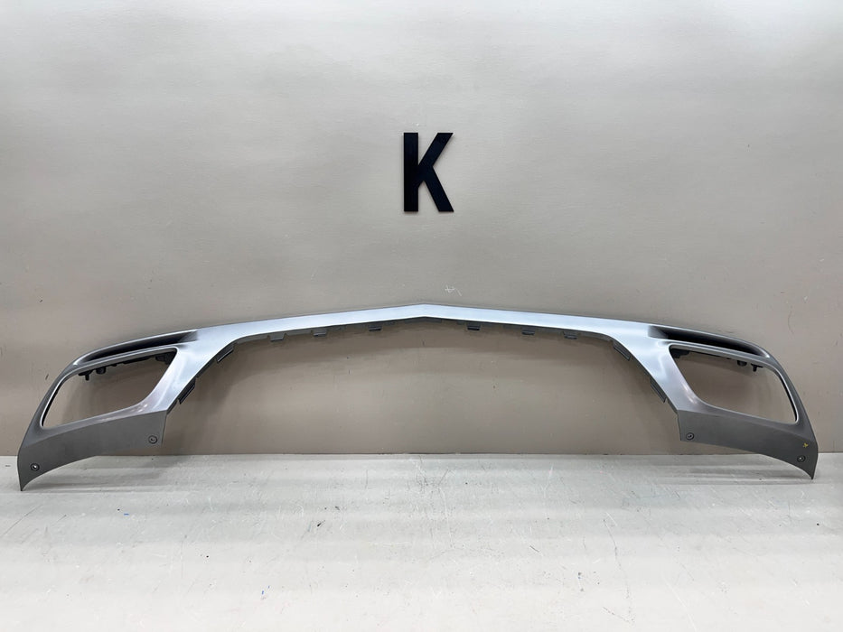 2020-2026 CADILLAC XT5 SILVER REAR LOWER BUMPER VALANCE OEM 84227247
