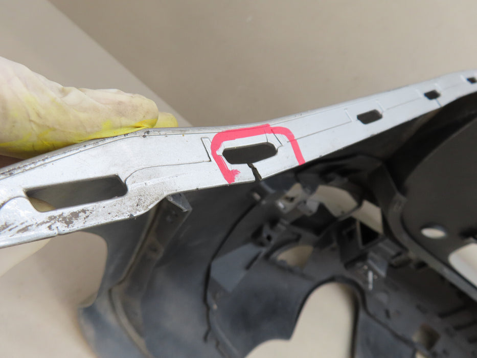 2013-2017 AUDI Q5 S-LINE REAR BUMPER COVER OEM 8R0807511