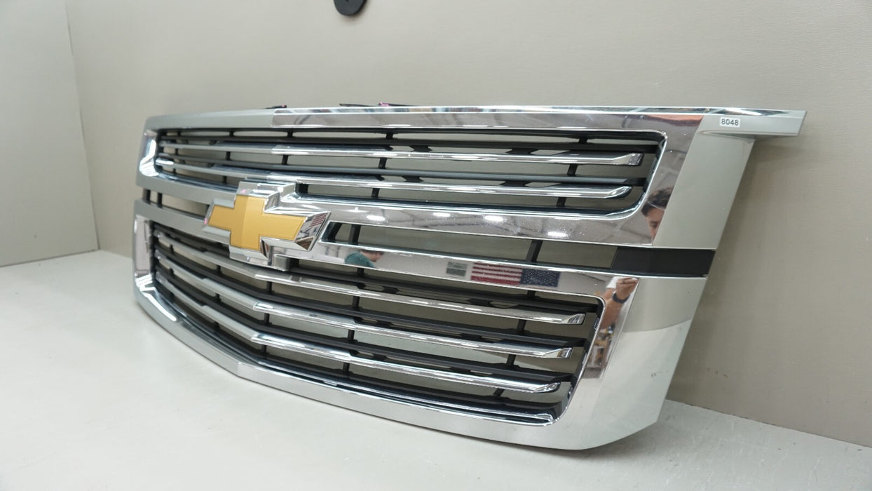 2015-2020 CHEVROLET TAHOE FRONT BUMPER RADIATOR GRILLE GRILL 22936489 OEM