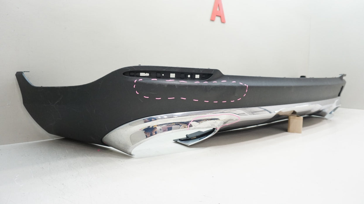 2016-2018 MERCEDES BENZ GLC300 REAR LOWER BUMPER COVER VALANCE OEM A2538850925