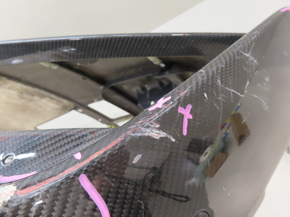 2017-2020 ASTON MARTIN VANTAGE REAR BUMPER COVER DIFFUSER CARBON FIBER OEM