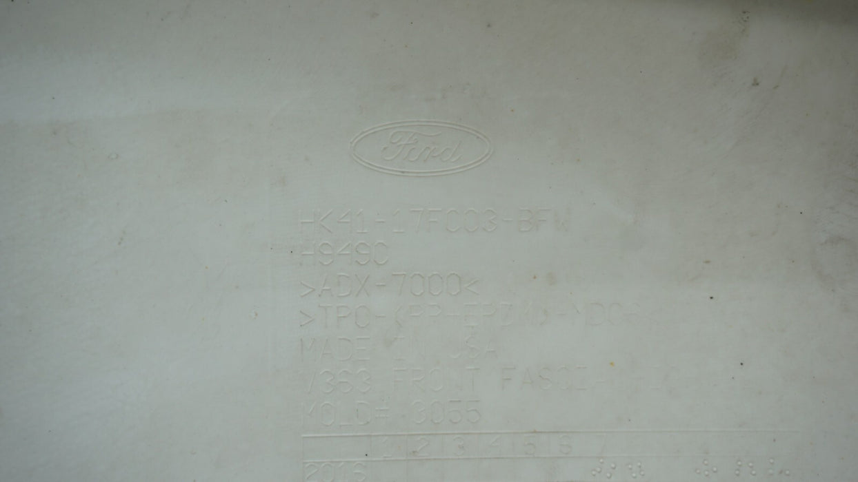 2015-2018 FORD TRANSIT 150 250 350 FRONT UPPER BUMPER COVER OEM CK41-17F003-ADW