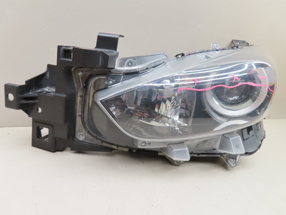 2017-2018 MAZDA 3 FRONT LEFT DRIVER SIDE HEADLIGHT HEAD LAMP HALOGEN OEM