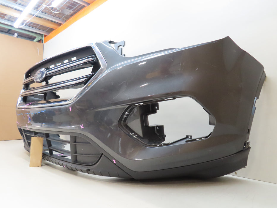 2017-2019 FORD ESCAPE FRONT BUMPER COVER W/ GRILLES OEM GJ54-17757-AEW
