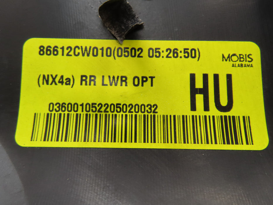 2022-2023 HYUNDAI TUCSON REAR BUMPER COVER OEM 86612-CW010