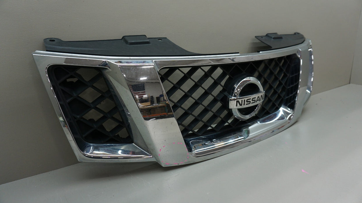 2008-2012 NISSAN PATHFINDER FRONT UPPER MAIN GRILLE 62310ZS00A OEM 08 09 10 11