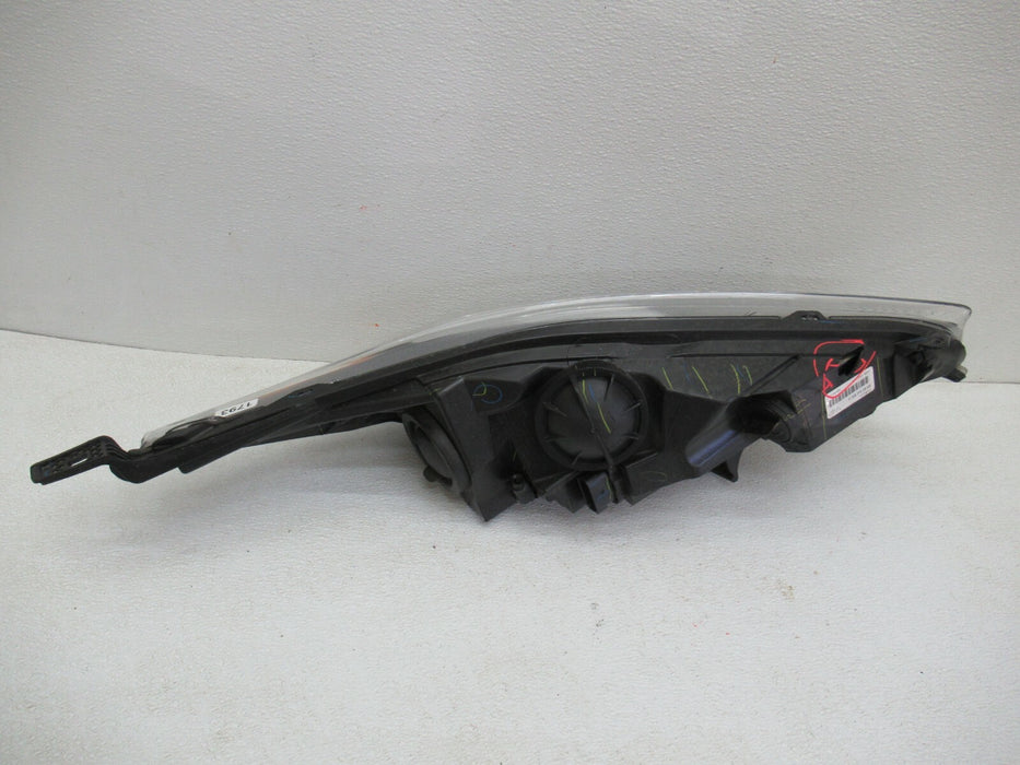 2014-2018 FORD FIESTA FRONT DRIVER BLACK BEZEL HEADLIGHT HALOGEN HEADLAMP OEM