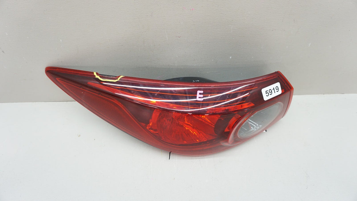 2014-2018 MAZDA 3 REAR LH LEFT DRIVER SIDE OUTER TAIL LIGHT OEM