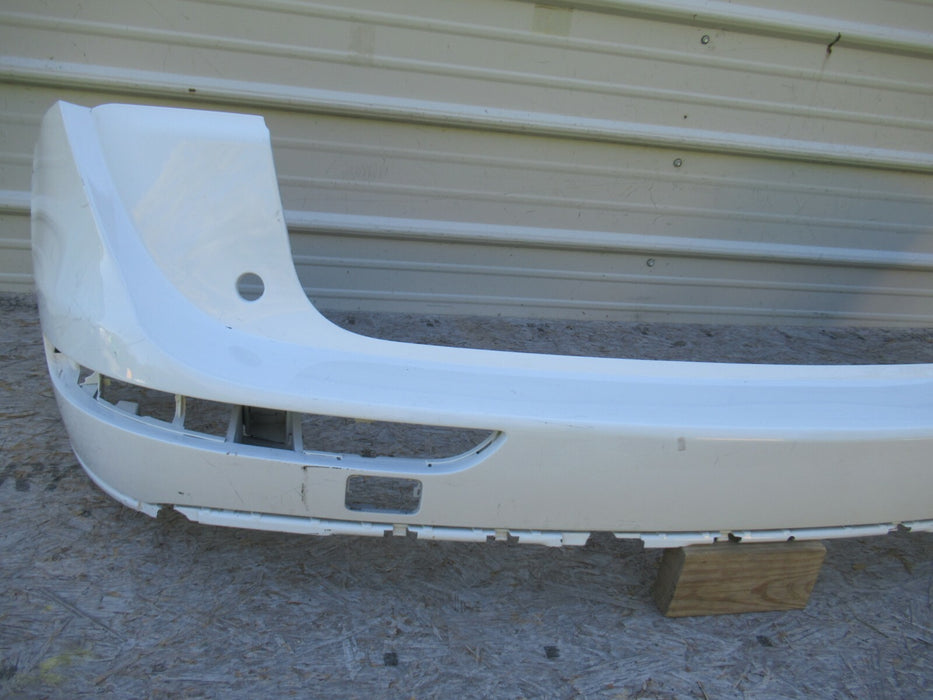 2009-2012 AUDI Q5 REAR BUMPER COVER PANEL PLASTIC WHITE 8R0807385C OEM