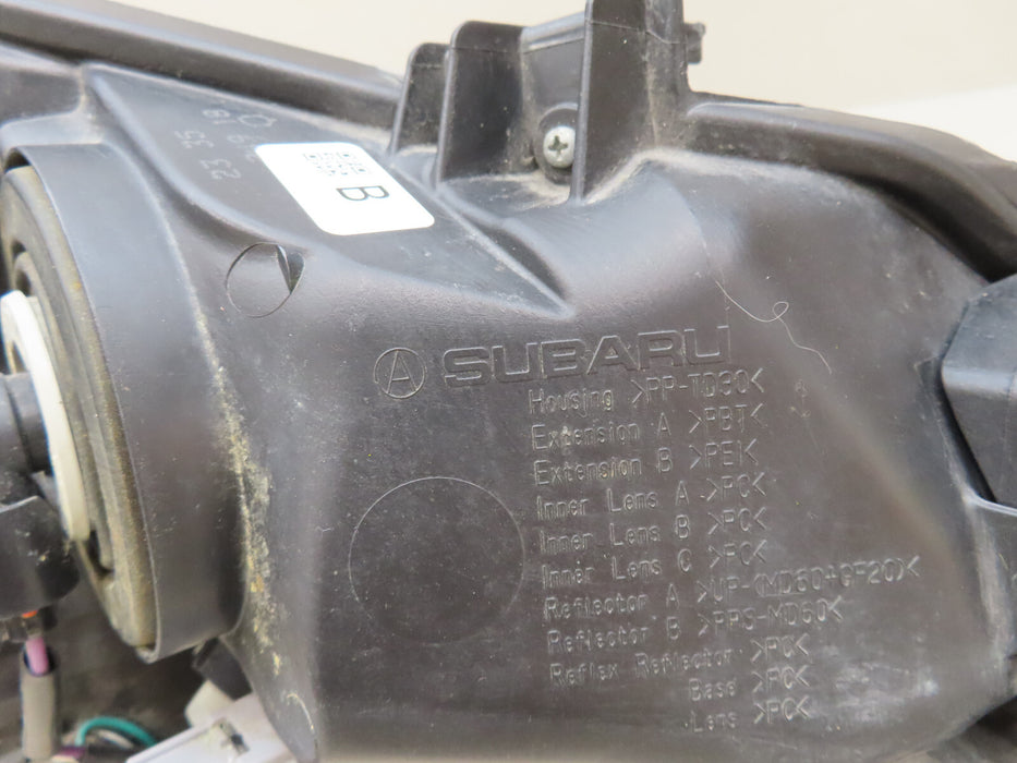 2015 2016 2017 SUBARU OUTBACK FRONT LEFT DRIVER SIDE HEADLIGHT HALOGEN W/LED OEM