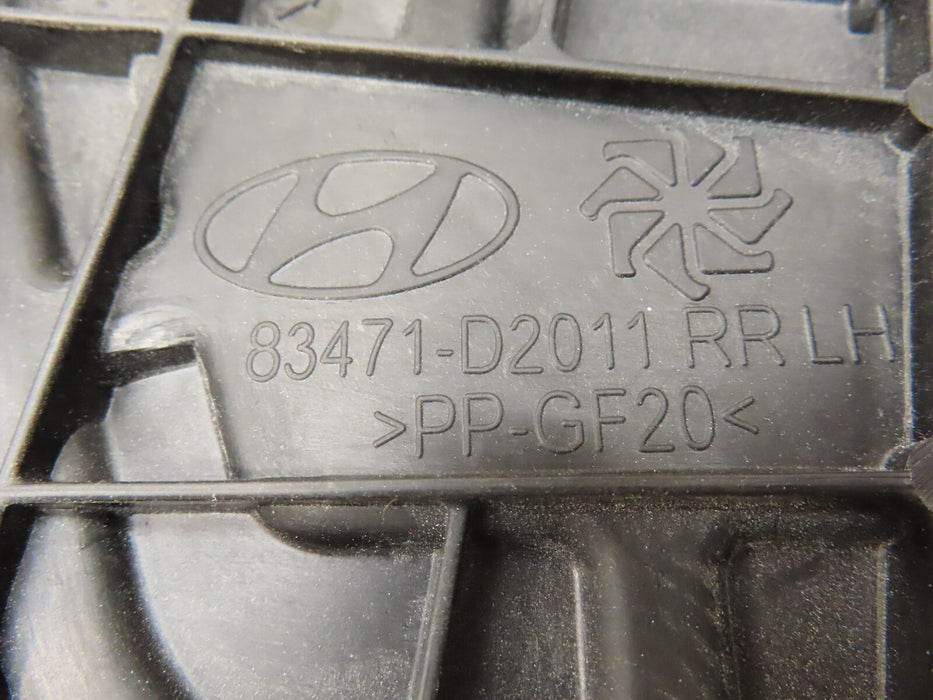 2017-2022 GENESIS G90 REAR LEFT DRIVER SIDE WINDOW DOOR REGULATOR OEM