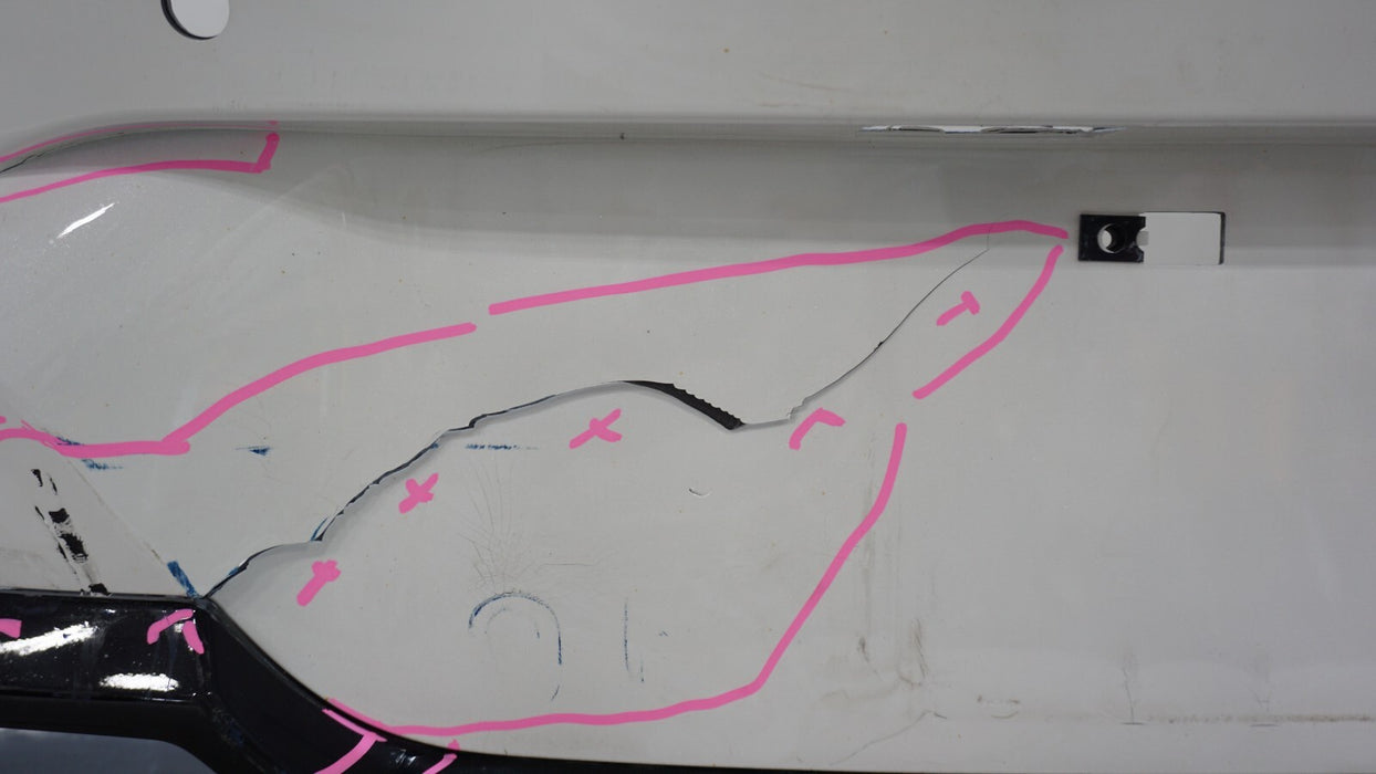2021-2022 GENESIS GV80 ADVANCED BASE REAR BUMPER COVER PANEL OEM 86612-T6000