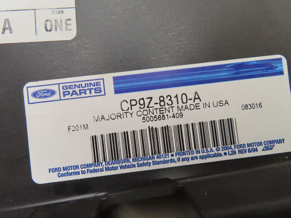 2012-2013 Ford Focus Radiator Support Lower Shield AIR DEFLECTOR CP9Z-8310-A