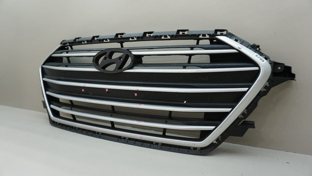 2017-2018 HYUNDAI ELANTRA FRONT UPPER MAIN GRILLE 86350-F3000 OEM