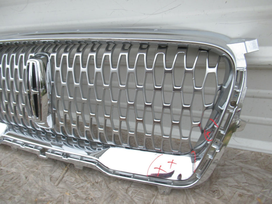 2020 - 2021 LINCOLN CORSAIR FRONT BUMPER GRILLE W/ EMBLEM LJ7B-8150-ABW OEM