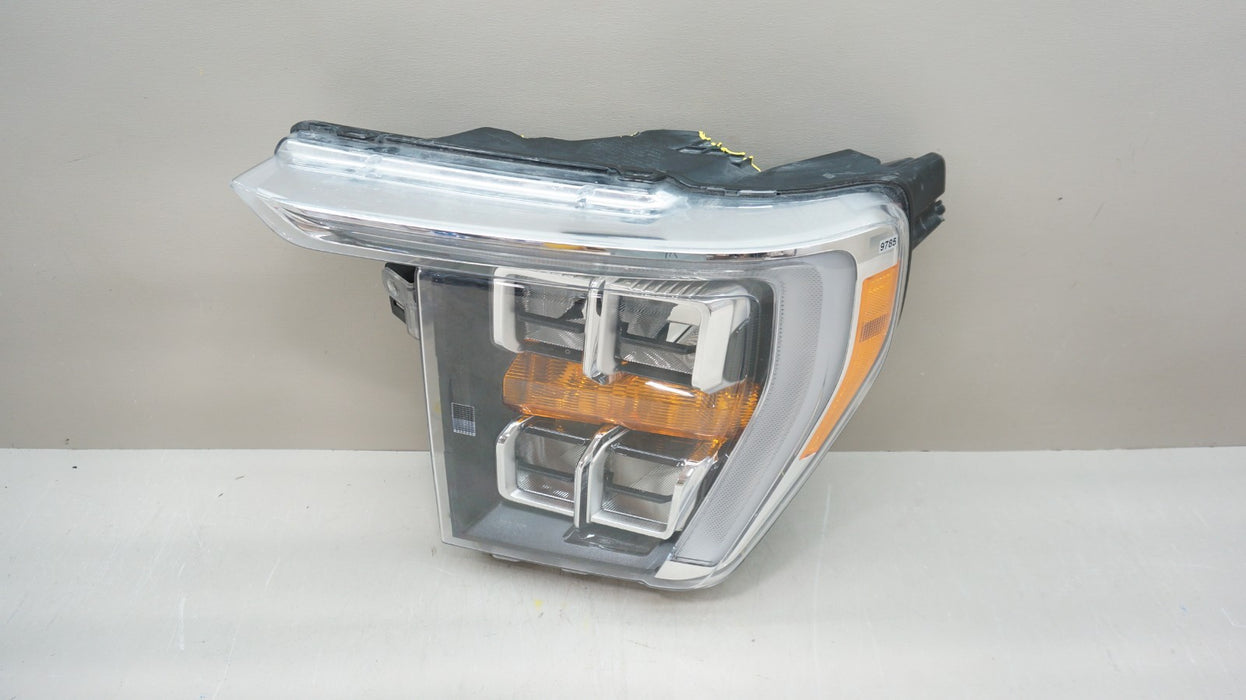 2021-2023 FORD F150 FRONT LEFT DRIVER SIDE LED HEADLIGHT OEM ML34-13E015