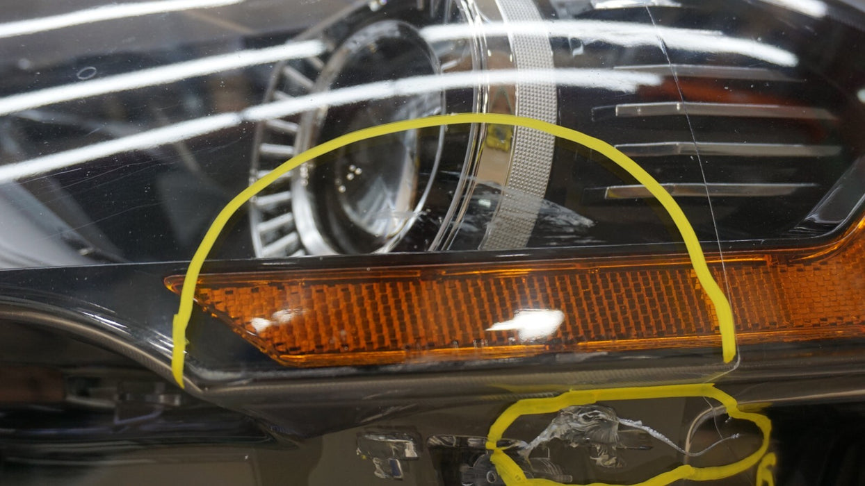2018-2022 FORD MUSTANG FRONT LEFT DRIVERS SIDE HEADLIGHT LED OEM 18 19 20 21 22