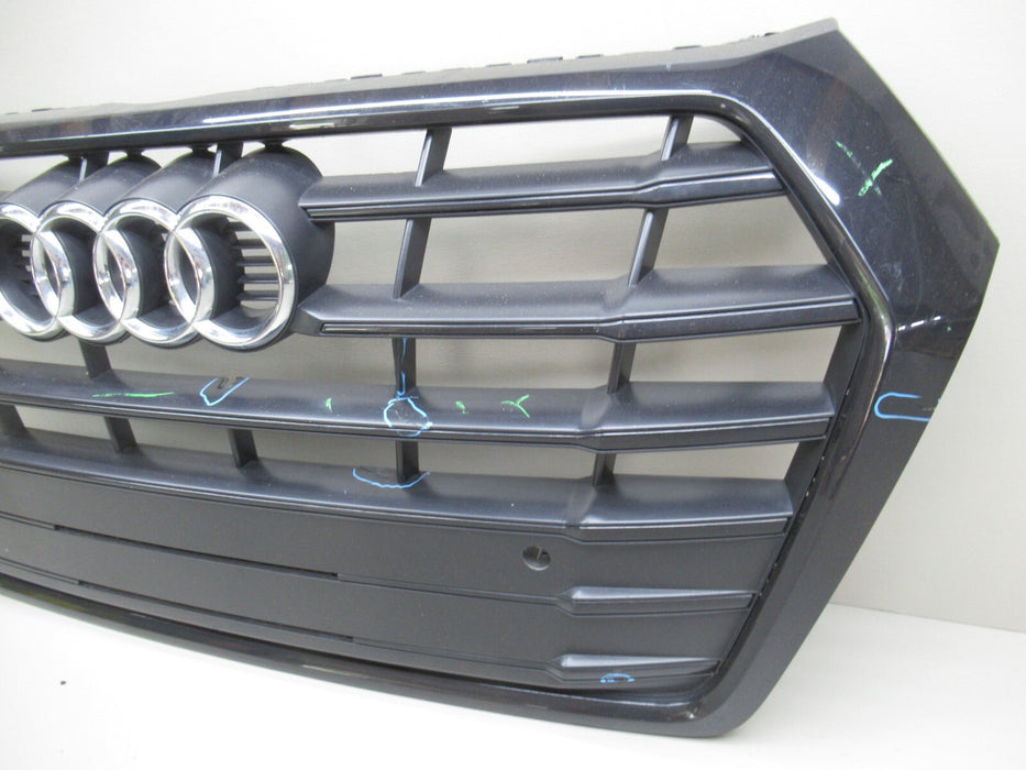 2018-2020 AUDI Q5 S-LINE FRONT RADIATOR GRILL GRILLE BLACK 80A853651C OEM