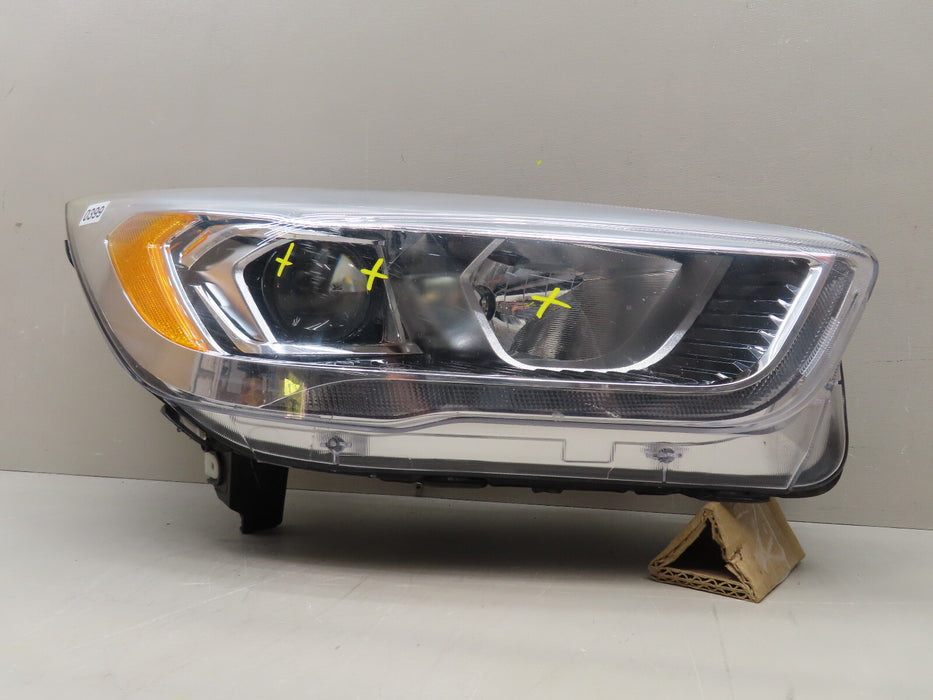2017 2018 2019 FORD ESCAPE FRONT RIGHT PASSENGER HEADLIGHT HALOGEN W/LED OEM