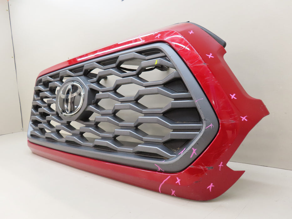 2016-2022 TOYOTA TACOMA FRONT UPPER MAIN GRILLE W/EMBLEM OEM 53113-04040