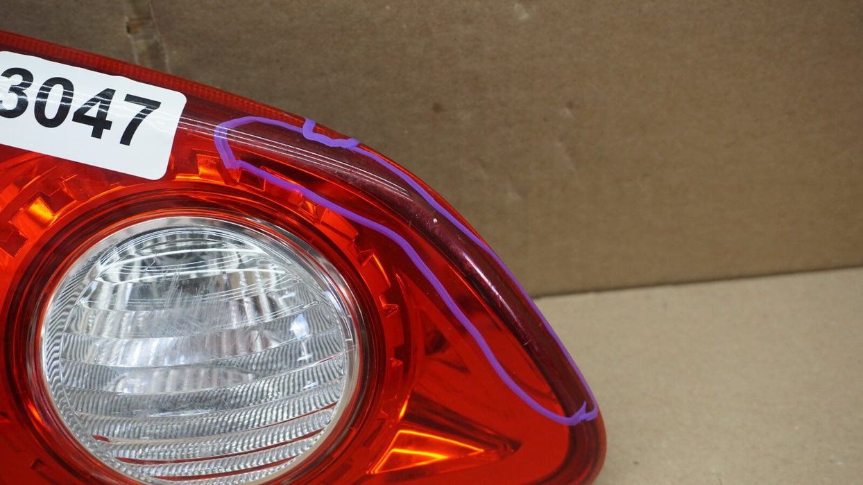 2008-2013 NISSAN ROGUE REAR LEFT DRIVER SIDE INNER TAIL LIGHT LAMP OEM