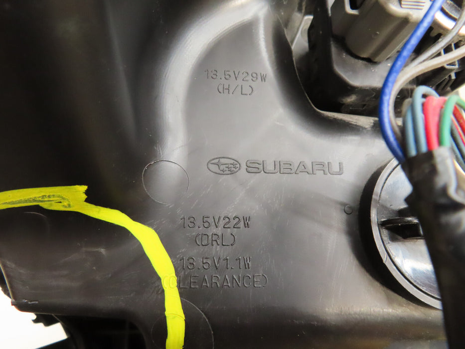 2019 2020 SUBARU ASCENT FRONT LEFT DRIVER HEADLIGHT LED OEM