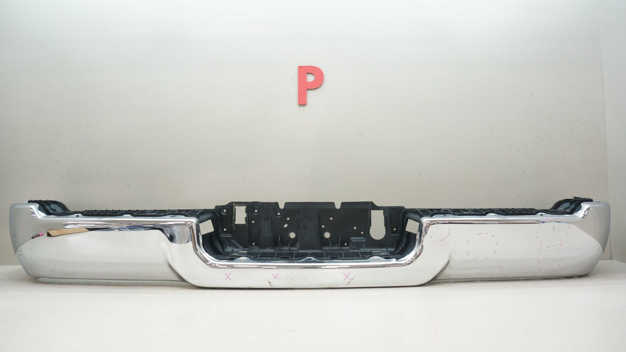 2019-2024 DODGE RAM 2500 3500 REAR CHROME METAL BUMEPR COVER 68576316AA OEM