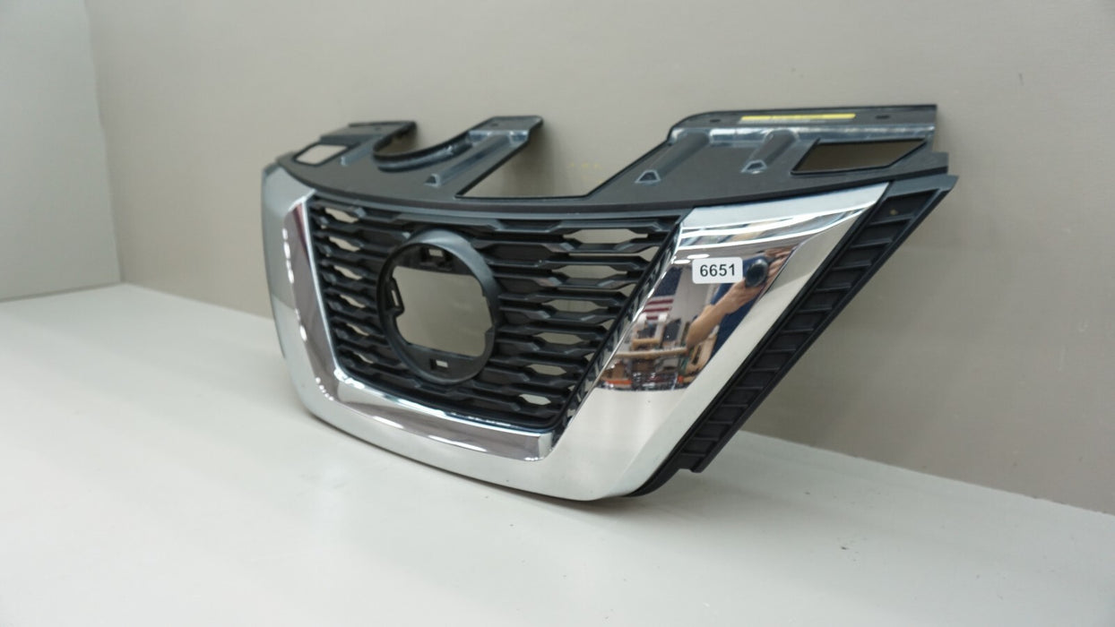 2017-2019 NISSAN ROGUE FRONT BUMPER UPPER CENTER GRILLE OEM